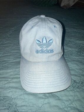 Adidas Jean colored  Pale Blue Trefoil Baseball Cap